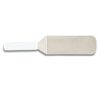 Adcraft Advantage Series 8-Inch x 3-Inch Cake Turner with White Polypropylene Handle