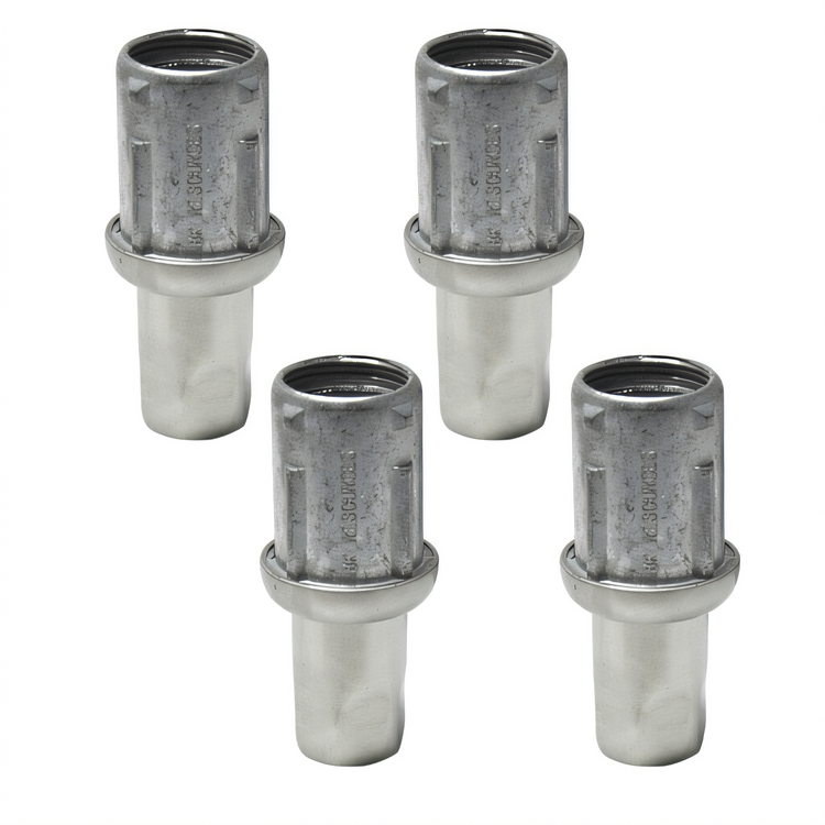 Product image #1 for BK Resources BK-SSAF-4 Shelf Casters & Leveling Feet