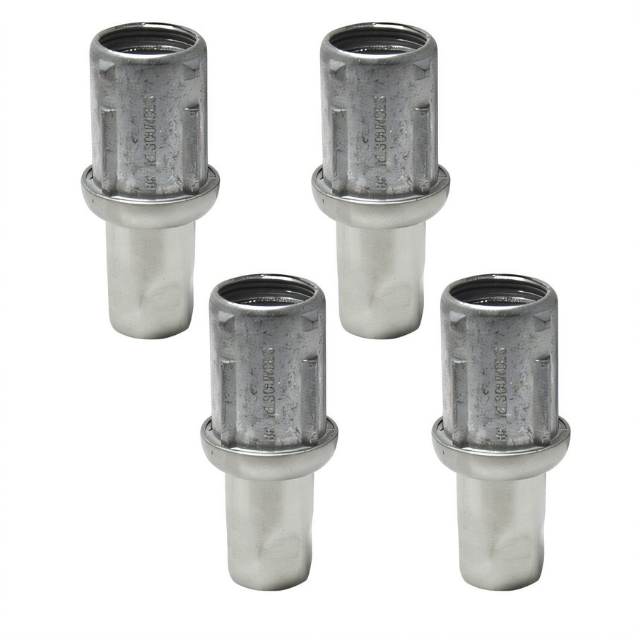 Product image #1 for BK Resources BK-SSAF-4 Shelf Casters & Leveling Feet