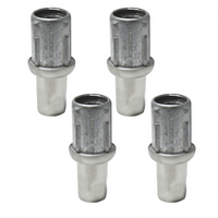 BK Resources BK-SSAF-4 Shelf Casters & Leveling Feet