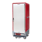 Thumbnail image #1 for Metro C5 Insulation Armour C539-CLFS-U Mobile Full-Height Heated Holding & Proofing Cabinet, Red Insulated, 18 Sheet Pan, 120V