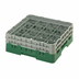 Thumbnail image #2 for Cambro Camrack® Full-Size 16-Compartment Glass Rack with 2 Extenders, Sherwood Green
