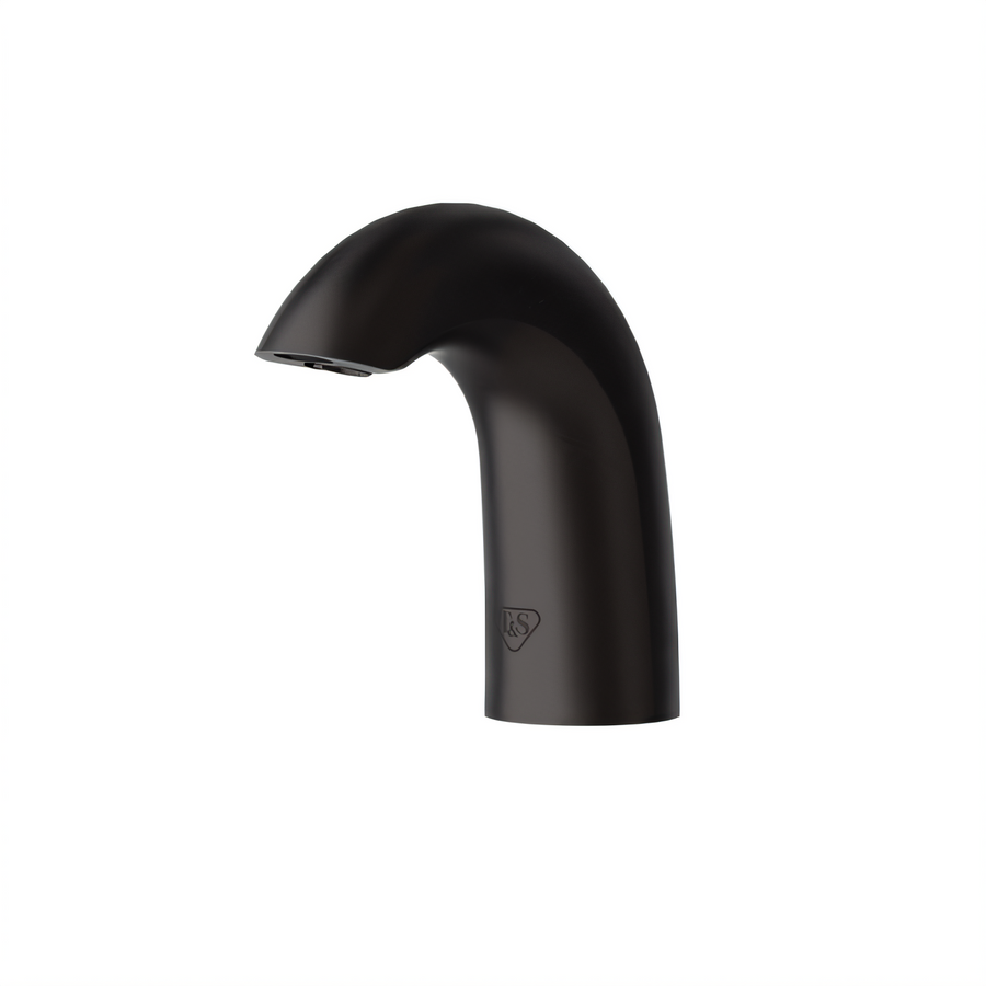 Product image #1 for T&S Brass WaveCrest Electronic Sensor Lavatory Faucet, Single-Hole Deck Mount, Matte Black