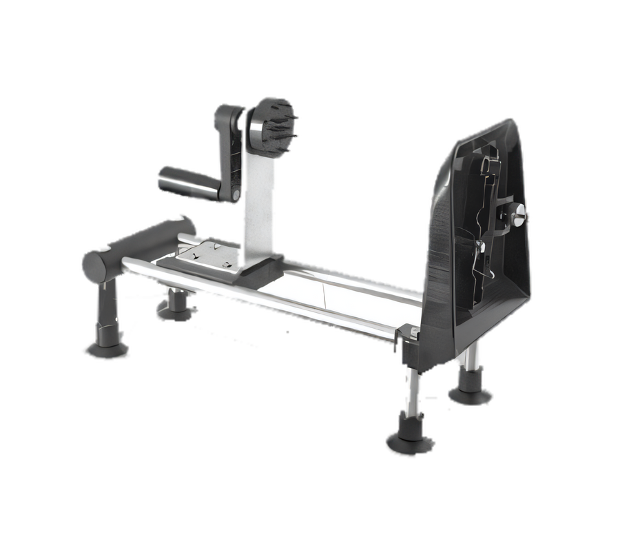 Product image #1 for Bron Coucke Manual Stainless Steel Fruit & Vegetable Turning Slicer with 4 Blades