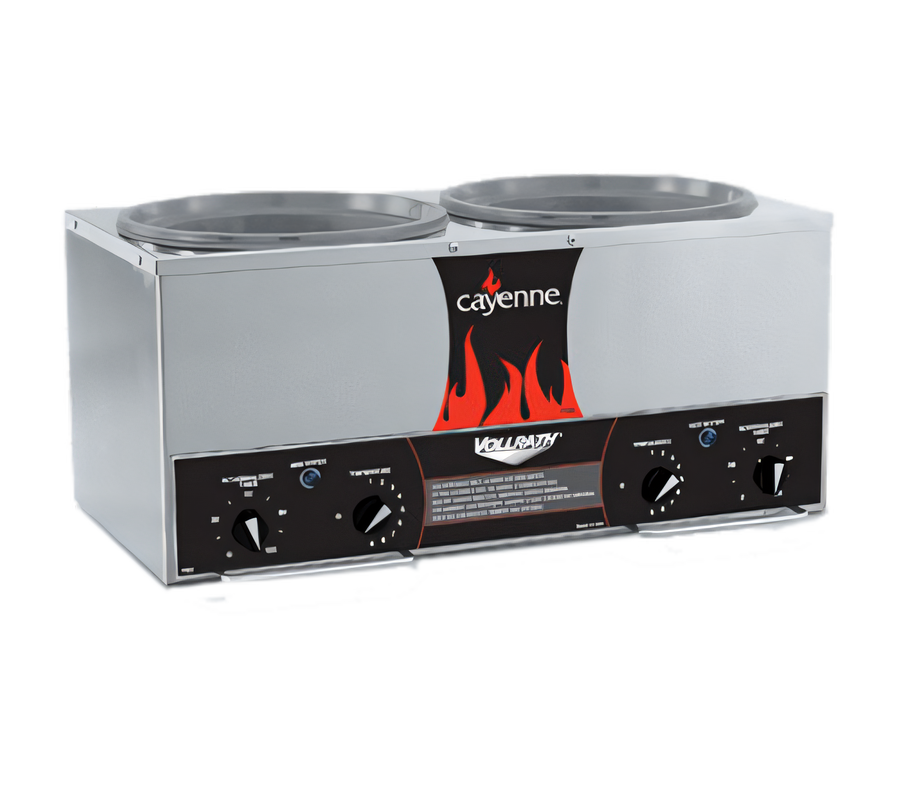 Product image #1 for Vollrath Cayenne® Twin Well 7-Quart Countertop Rethermalizer
