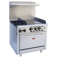 Omcan USA 46026 Gas Ranges