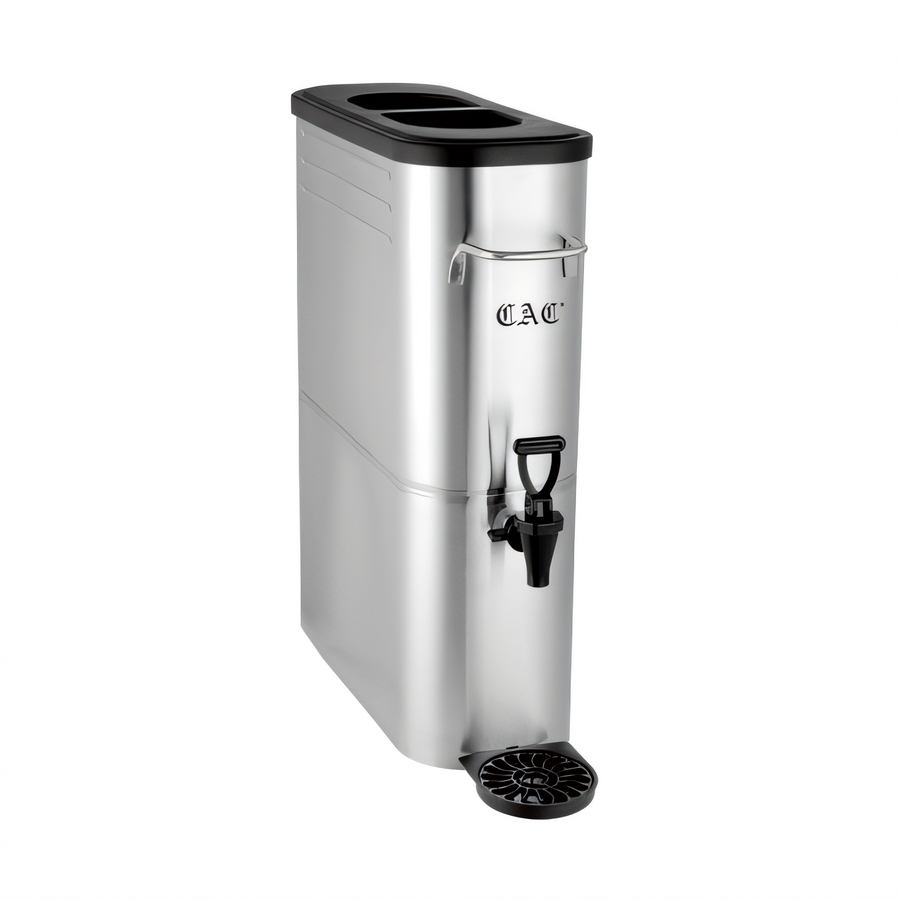 Product image #1 for CAC China Slim 5-Gallon Iced Tea Dispenser, 304 Stainless Steel