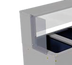 Thumbnail image #1 for Advance Tabco Acrylic Side Panel Set for TSS Series Serving Shelf - Two Ends