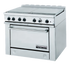 Thumbnail image #1 for Garland 36E Series 36-Inch Heavy Duty Electric Range with Dual 18-Inch Boil Plates, Standard Oven, and Backriser