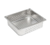Thumbnail image #1 for Vollrath Super Pan V 2/3 Size Perforated Hotel Pan, 4-Inch Deep, 22-Gauge 300 Series Stainless Steel