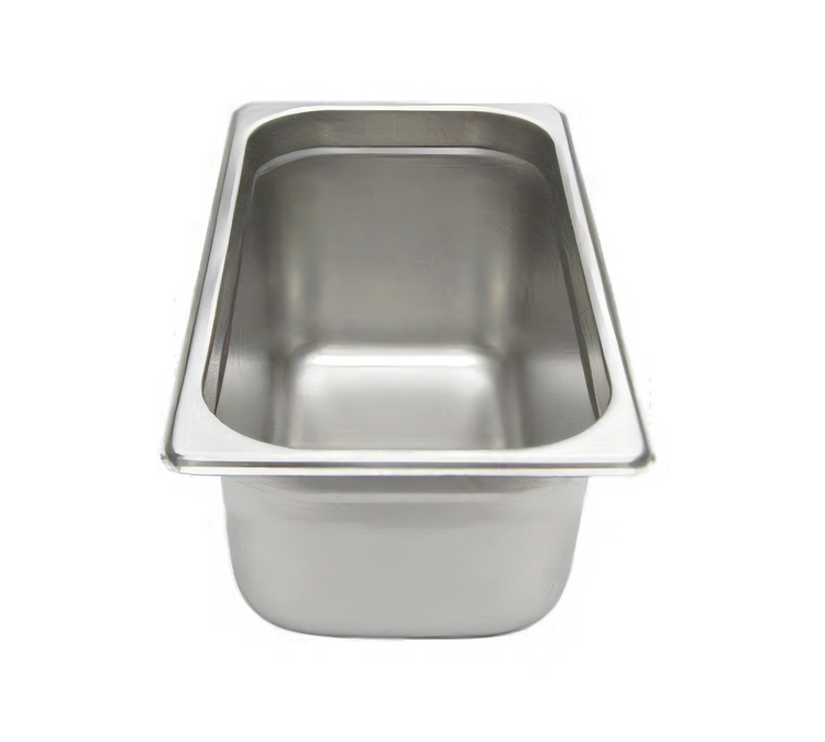 Product image #2 for NestWell 1/3-Size Solid Steam Table Pan, 22 Gauge Stainless Steel, 2-1/2-Inch Deep