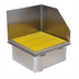 Thumbnail image #1 for Eagle Group Heavy-Gauge 304 Stainless Steel Flush Floor-Mounted Mop Sink with Fiberglass Grating