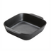 Thumbnail image #1 for American Metalcraft 24 oz. Square Porcelain Casserole Dish with Handles, Black Matte Finish