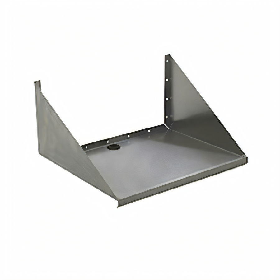 Product image #1 for Eagle Group BlendPort Wall-Mount Microwave Shelf, 24 x 24 Inch, 18/430 Stainless Steel