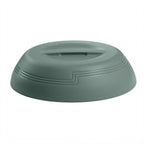 Thumbnail image #1 for Cambro Shoreline MDSLD9447 Low-Profile Insulated Dome Cover for 9-Inch Plates, Polypropylene, Meadow Case of 12