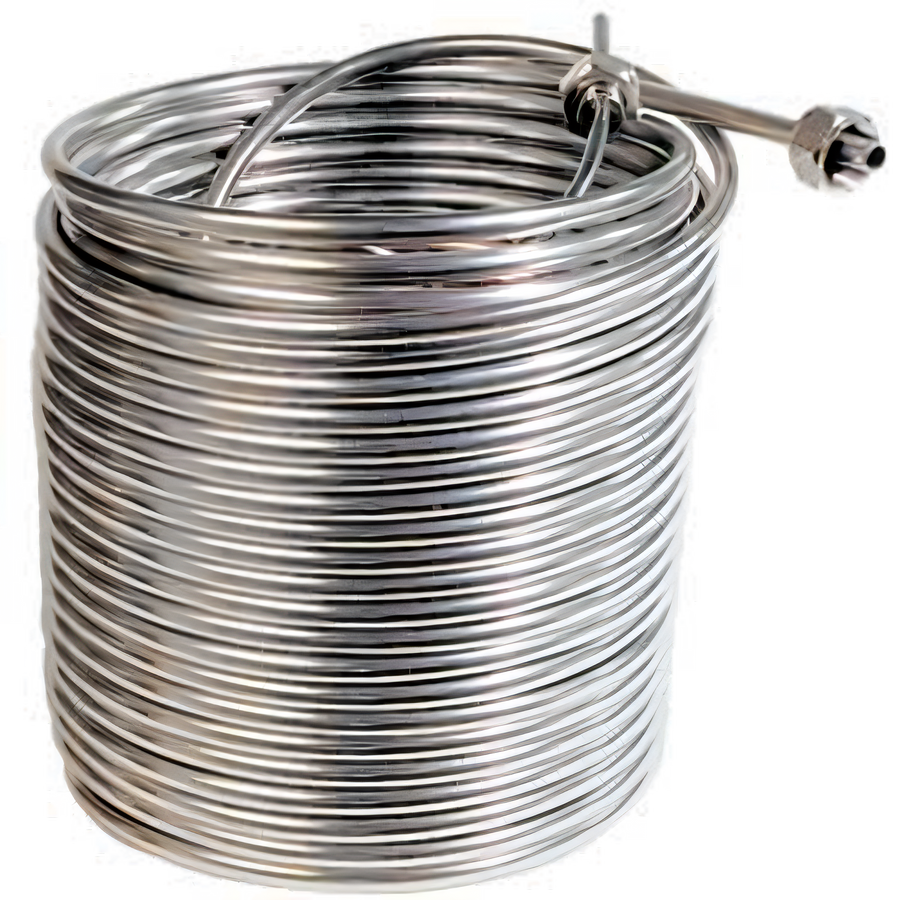Product image #1 for Left-Hand Stainless Steel Cooling Coil for Beer Dispensers, 120 Ft x 3/8-Inch O.D.