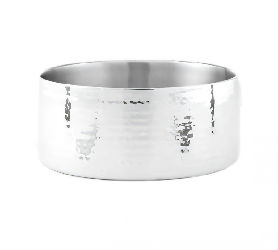 Product image #1 for American Metalcraft 10-Inch Round Double Wall Stainless Steel Hammered Serving Bowl, 156 oz.