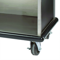 Advance Tabco SU-80 3-Sided Continuous Perimeter Bumper for Portable Bars