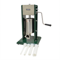 Uniworld Economy Vertical 5 lb Stainless Steel Sausage Stuffer