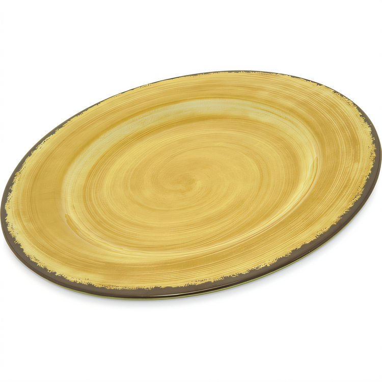 Product image #1 for Carlisle Mingle™ Amber 11-Inch Medium Rim Melamine Dinner Plate