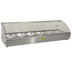 Thumbnail image #1 for Countertop Full-Service Hot Food Display Case, 44 Inch, Curved Glass Front, Sliding Rear Doors