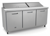Thumbnail image #2 for Kelvinator Commercial 71-11/16-Inch Three-Section Refrigerated Sandwich/Salad Prep Table, 18 1/6 GN Pan Capacity