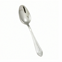 Winco Peacock European Tablespoon, 8-3/8 Inch, 18/8 Stainless Steel, Extra Heavyweight, Mirror Finish