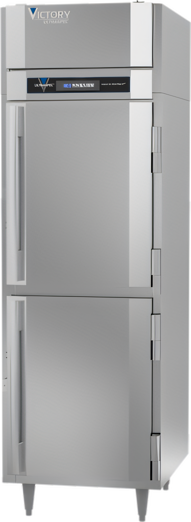 Product image #1 for Victory UltraSpec Pass-Thru Solid Half-Door Heated Holding Cabinet, 1 Section, Standard Depth, Floor Model