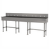 Thumbnail image #1 for Advance Tabco 100-Inch Wide Freestanding Multiwash Hand Wash Sink with 5 Faucets