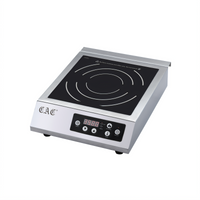 CAC China Single Burner Countertop Induction Cooker, 3.5 kW, 240V