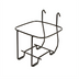 Thumbnail image #1 for Kleen-Pail Pro 3-Quart Pail Stand for KPP97