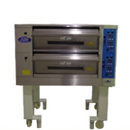 Thumbnail image #1 for American Baking Systems ABSEDO-282 Two-Deck Electric Deck Oven with Ceramic Stone Hearths