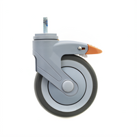 Metro 5PTL-NB PrepMate® Shelf Casters & Leveling Feet