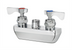 Thumbnail image #1 for Krowne Royal Series 4-Inch Center Splash-Mounted Pre-Rinse Faucet Body Without Spout