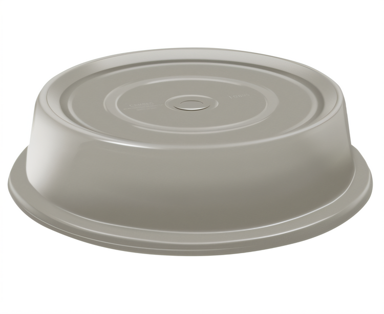 Product image #2 for Cambro Versa Camcover Round Fiberglass Plate Cover, 12-1/4 Inch Inside Diameter, Without Vent Hole, Granite Gray