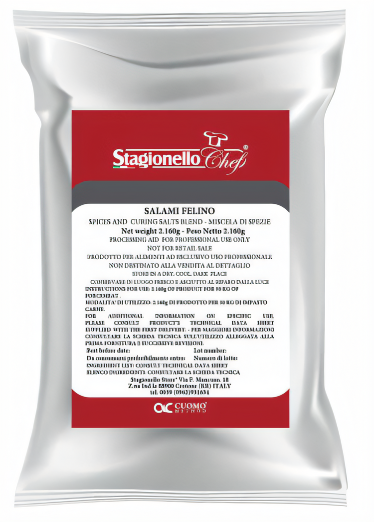 Product image #1 for Felino Salami Rapid Fermentation Curing Salt and Spice Blend, 2.16 kg Bag