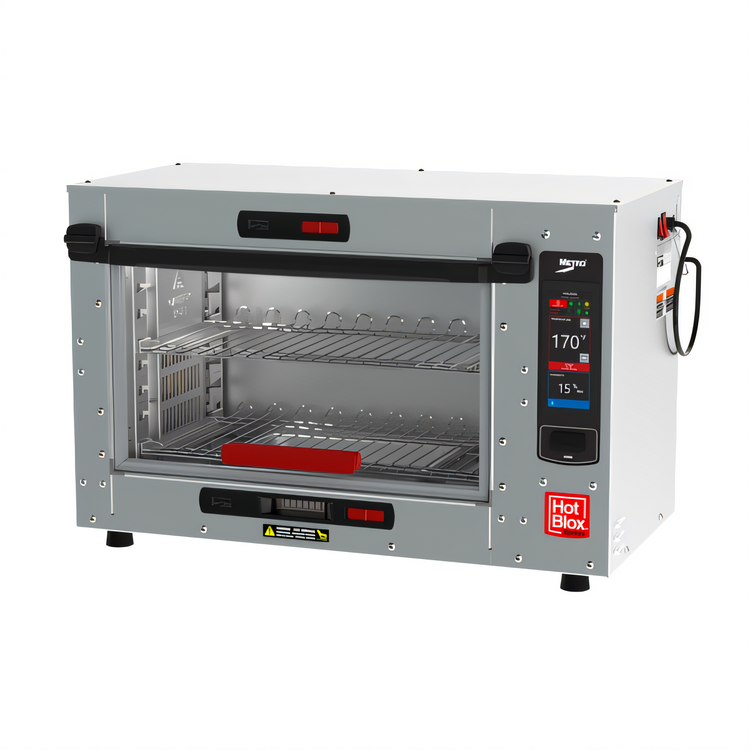 Product image #1 for Metro HotBlox Xpress S4 Touchscreen Countertop Hot Food Holding Cabinet with Clear Flip Door