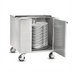 Thumbnail image #1 for Unheated Enclosed Insulated Dish Storage Cart for 12-Inch Plates, 252-Plate Capacity, Stainless Steel