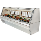 Thumbnail image #1 for Howard-McCray 35 Series R-CFS35-10-LED 119-Inch Double-Duty Fish and Poultry Service Case, Remote, Straight Glass, LED Lighting