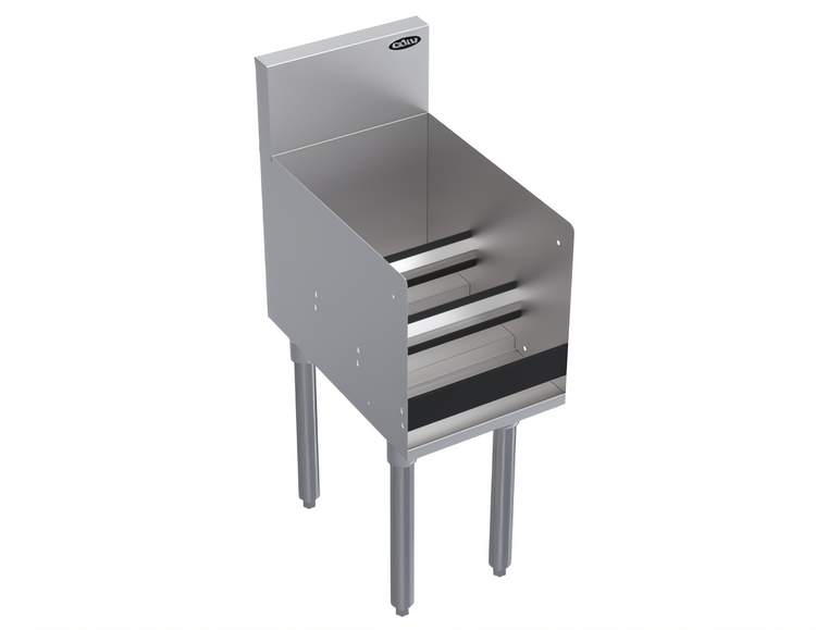 Product image #1 for Royal Series Freestanding Underbar Liquor Bottle Display Unit, 12 Inch x 19 Inch, 9-Bottle Capacity