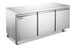Thumbnail image #1 for Aurora 72-Inch Three-Section Undercounter Reach-In Refrigerator, Rear-Mounted Self-Contained, Solid Doors