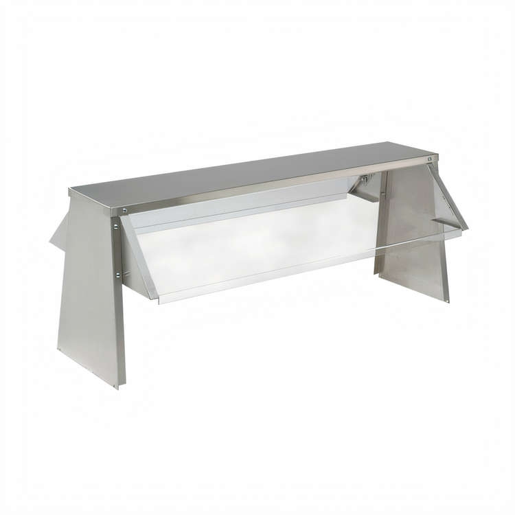 Product image #1 for Advance Tabco Replacement Plastic Food Shield for TBS-4 Serving Shelf