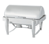 Thumbnail image #1 for Vollrath D-Lux Full-Size 8.5 Quart Dripless Roll Top Chafer