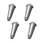 Thumbnail image #1 for Hoshizaki LP-4 LEG 4-Inch Stainless Steel Leg Package for Braising Pans and Tilt Skillets