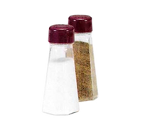 Dripcut Cafe Color Collection 3 oz Single Salt & Pepper Shaker with Black Flat Top