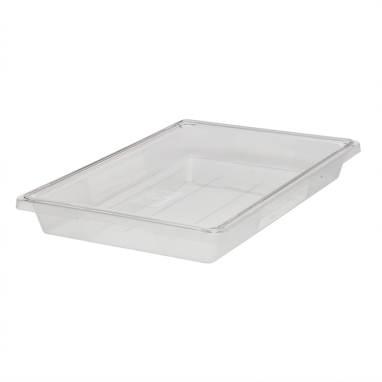 Product image #1 for Rubbermaid Commercial 5 Gallon Clear Polycarbonate Food/Tote Box with Date Control Panel