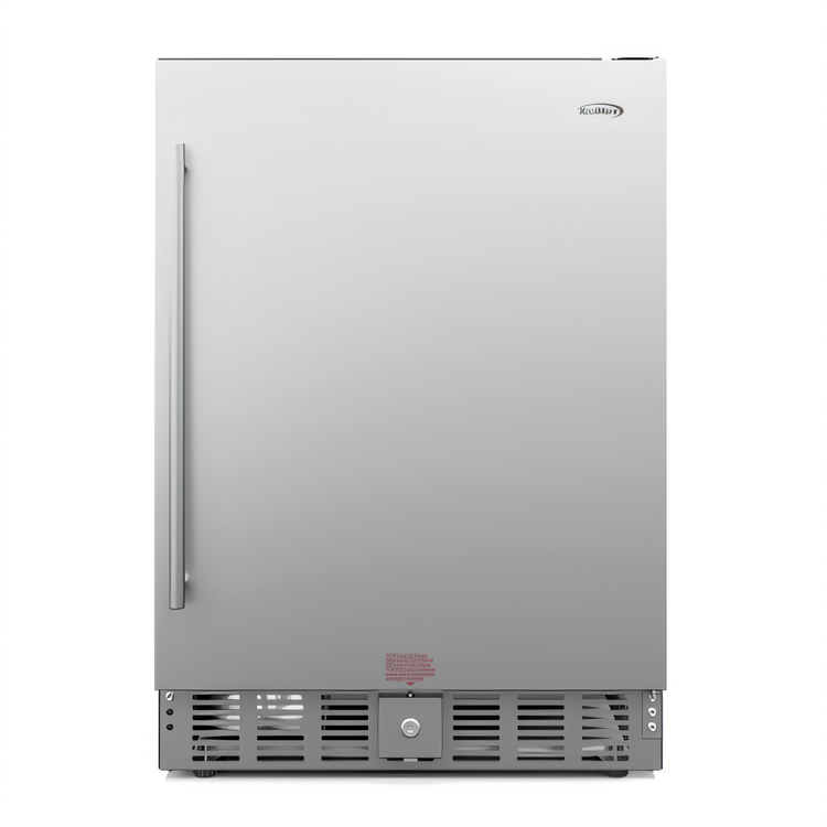 Product image #1 for KoolMore 5 Cu. Ft. One-Section Built-In Stainless Steel Undercounter Refrigerator