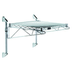 Thumbnail image #1 for Quantum WC14-CB2448C Wall-Mount Cantilever Wire Shelving Unit, 48"W x 24"D, Single Shelf, Chrome