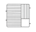 Thumbnail image #1 for Vollrath Plate Crate® Stackable Dishwasher Rack for 10-3/4 to 11 Inch Plates, 20-Slot