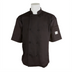 Thumbnail image #1 for Mercer Culinary Genesis Unisex Black Short Sleeve 5X Chef Jacket